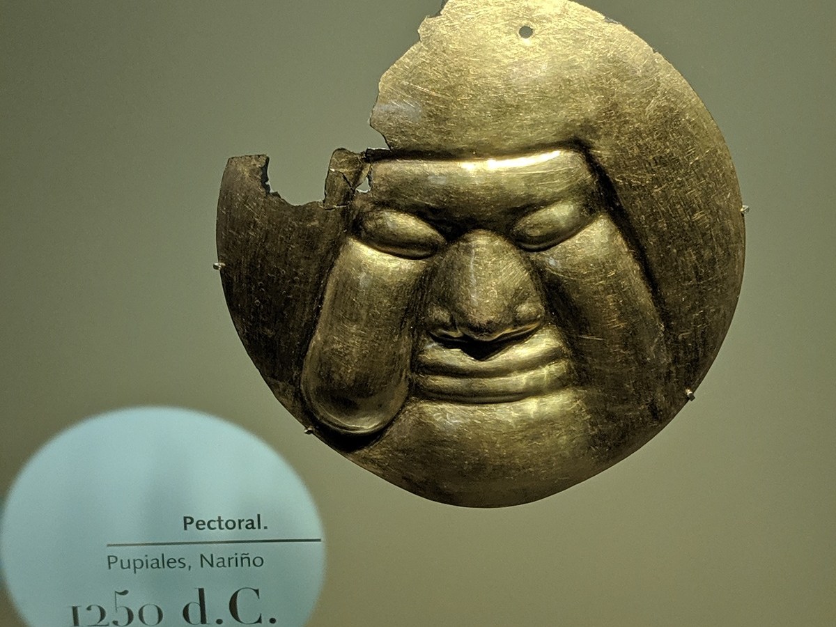 IN BOGOTA, COLOMBIA ALL THAT GLITTERS REALLY IS GOLD.